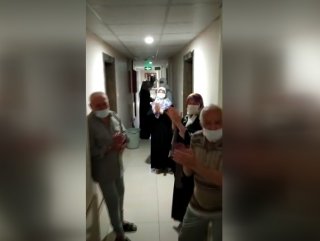 Kayseri'de karantinadaki umrecilerden teşekkür mesajı