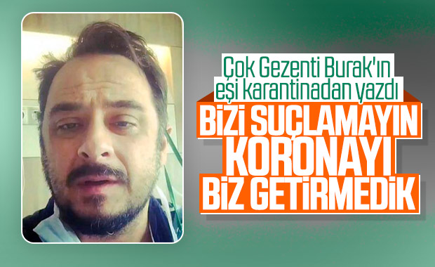 Burak Akkul'un eşi açıklama yaptı