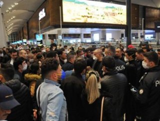 İstanbul Havalimanı'ndaki Cezayirliler Karabük'e yollandı