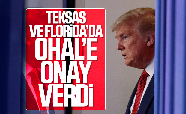 ABD'nin Teksas ve Florida eyatlerinde OHAL ilan edildi