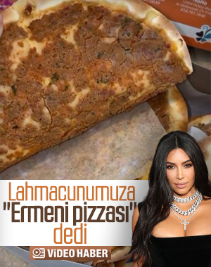 Kim Kardashian, lahmacuna 'Ermeni pizzası' dedi  