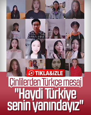 Çinlilerden Türkiye'ye koronavirüs desteği