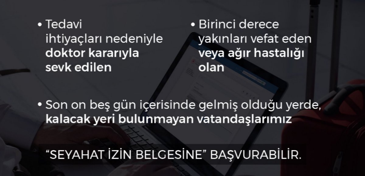 Seyahat İzin Belgesi başvuruları e-Devlet'ten yapılabilecek