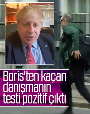 Boris'in kaçan danışmanı da koronaya yakalandı