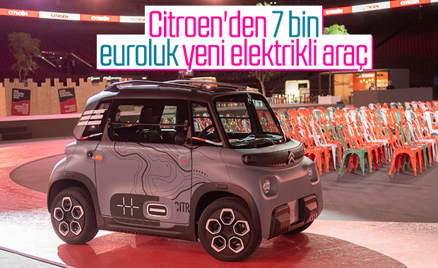 Citroen, 7 bin euroluk yeni elektrikli aracını tanıttı