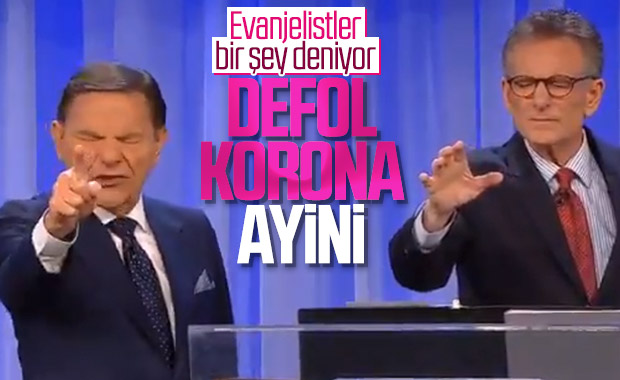 ABD'de Evanjelistler koronavirüs çıkarma ayini yaptı