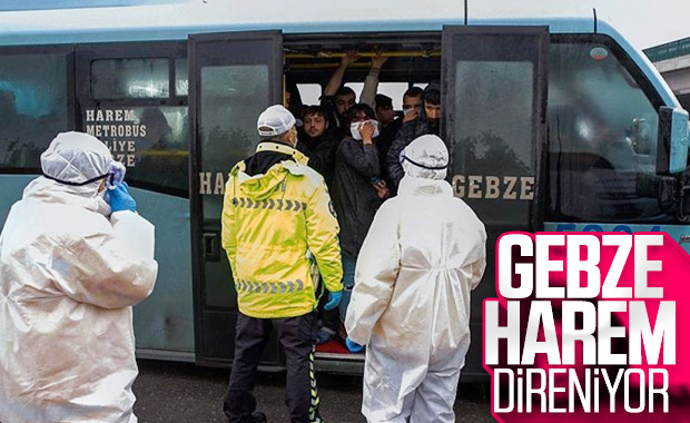 İstanbul'da toplu ulaşım araçlarında korona denetimi