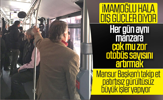 İstanbul'da otobüsler dolu gitmeye devam ediyor