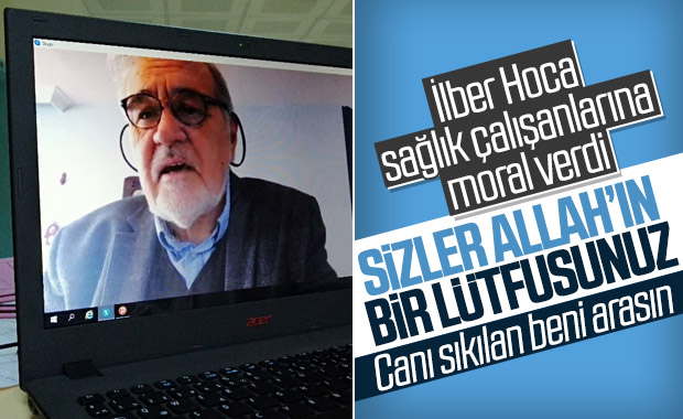 Ortaylı'dan sağlık çalışanlarına: Allah'ın bir lütfusunuz