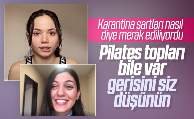 Sivas'ta karantinadaki öğrencilerden duygu dolu sözler