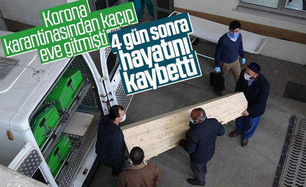 Hastaneden kaçtı, koronadan hayatını kaybetti