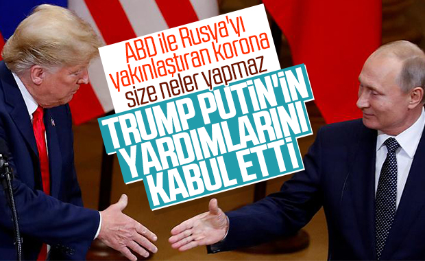 Trump, Putin'in korona yardım teklifini kabul etti