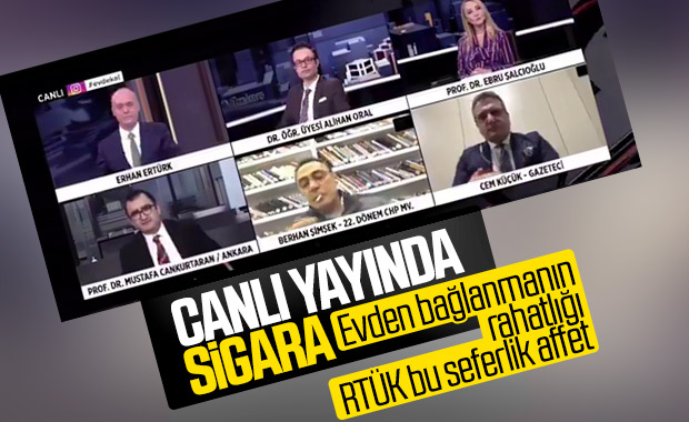 Berhan Şimşek'ten canlı yayın kazası