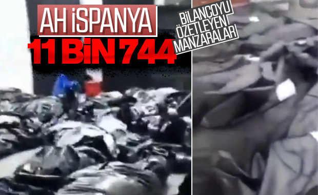 İspanya'da korkunç bilanço: 11 bin 744 ölü