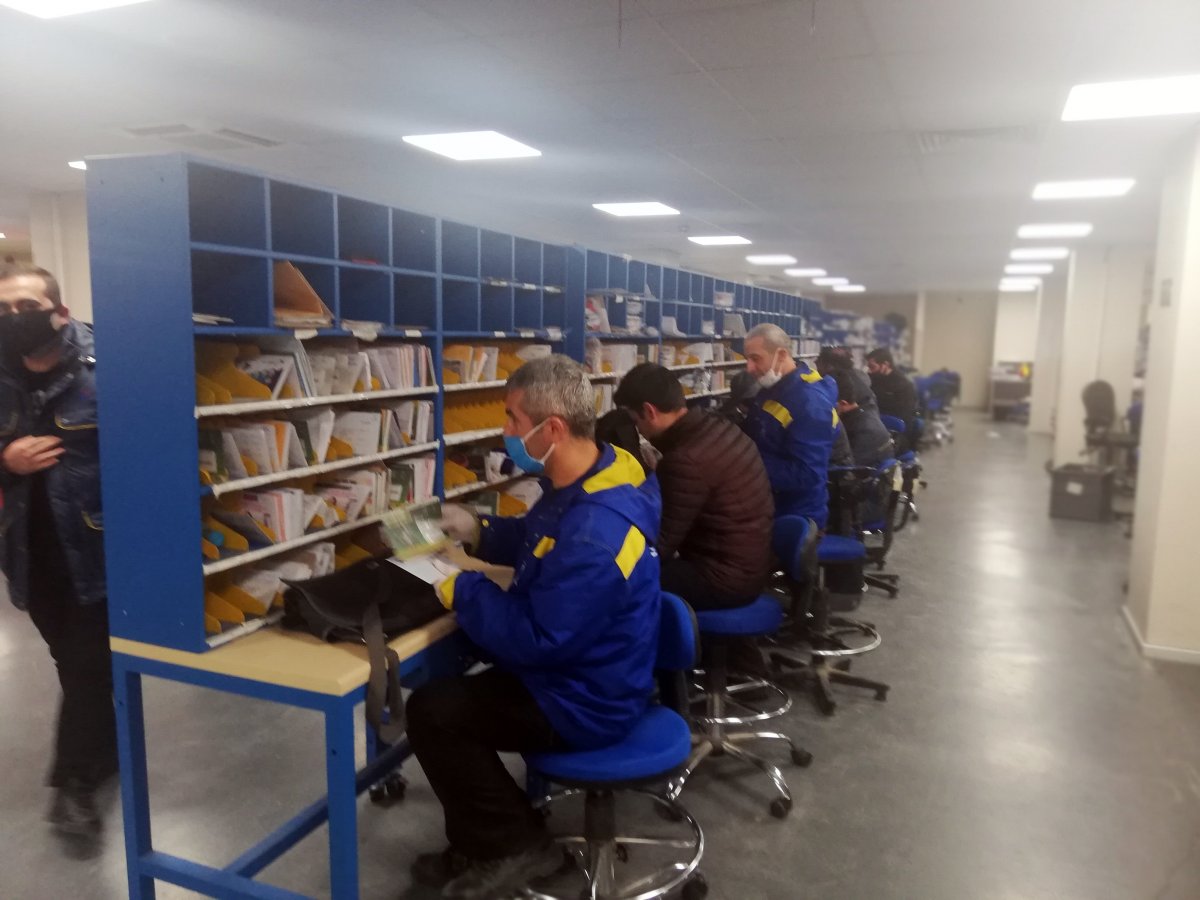 Ptt Dagitim Merkezlerinde Sosyal Yardim Mesaisi