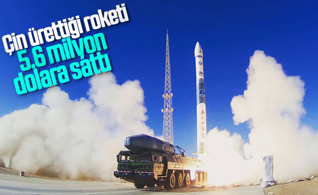 Çin, geliştirdiği uzay roketini açık artırmada sattı