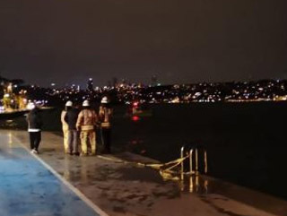 Beykoz'da denize uçan araçtaki kadını dalgıç kurtardı