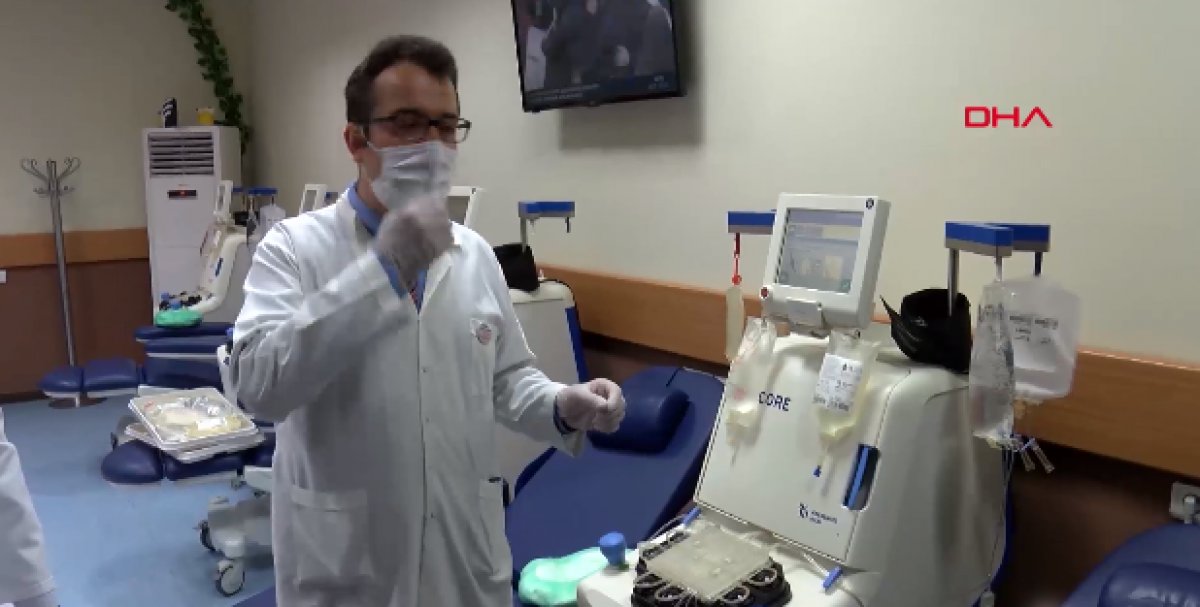Çin'den sonra dünyada ilk plazma tedavisi Türkiye'de