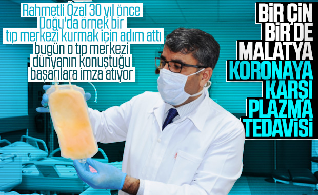 Çin'den sonra dünyada ilk plazma tedavisi Türkiye'de