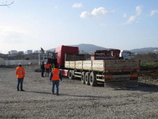 Sancaktepe'deki salgın hastanesinin yapımına başlandı