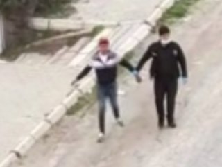 Kayseri'de yasağa uymayan gençler yakalandı
