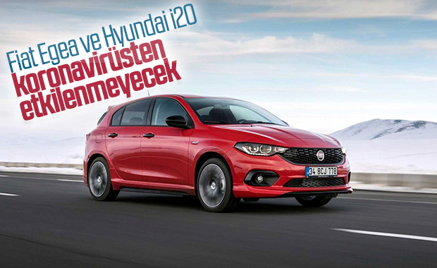 2020 Fiat Egea ve Hyundai i20'nin üretimi aksamayacak
