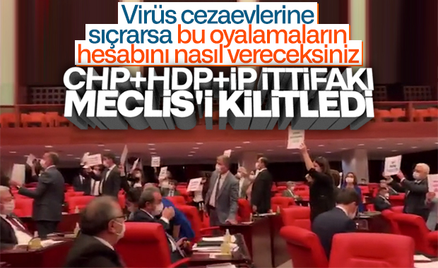 Meclis'te CHP-HDP-İyi Parti ittifakı
