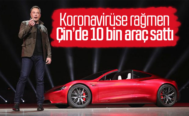 Tesla, koronavirüse rağmen Çin'de rekor kırdı