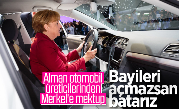 Alman otomobil şirketlerinden batıyoruz mektubu