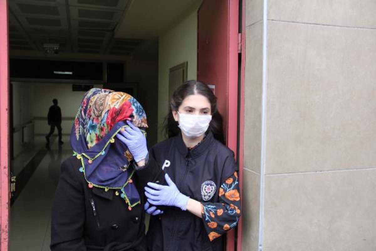 Kayseri'de domuz yağı süren kadının ifadesi ortaya çıktı