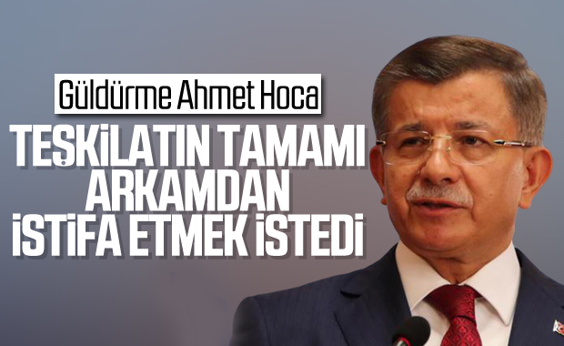 Davutoğlu AK Parti'den istifa sürecini anlattı