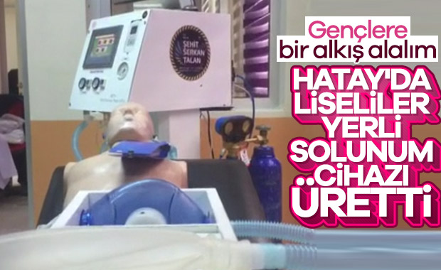 MEB, solunum cihazı üretti