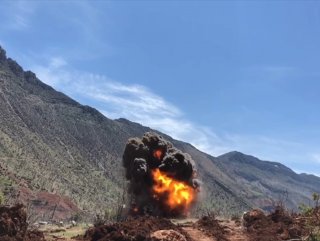 Siirt kırsalında PKK'ya ait mayın tespit edildi