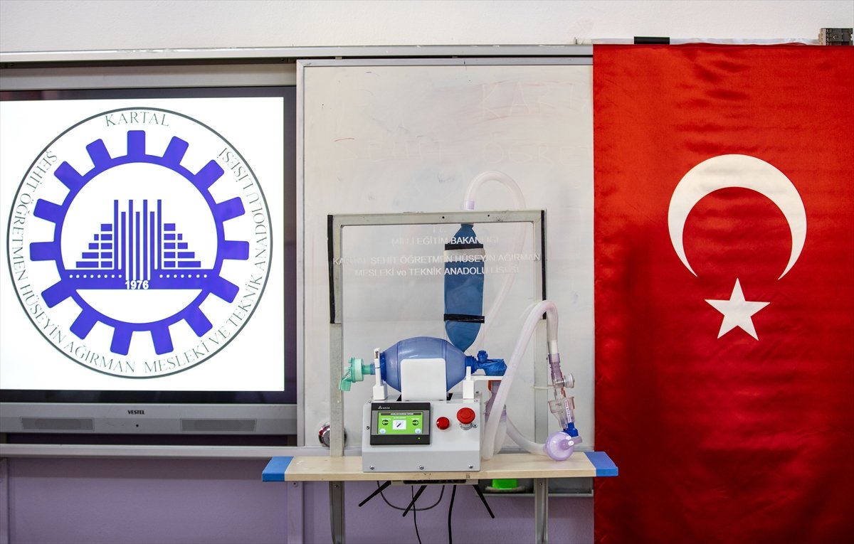 MEB, uzaktan kontrollü solunum cihazı üretti