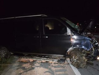 Çorum'da minibüs ile motosiklet çarpıştı: 3 ölü