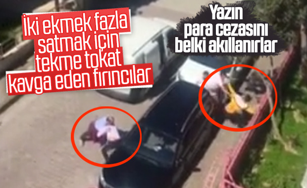 Avcılar'da fırıncıların ekmek satma kavgası