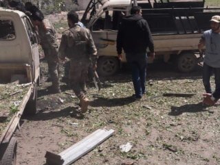 Afrin'deki patlamada 3 kişi yaralandı