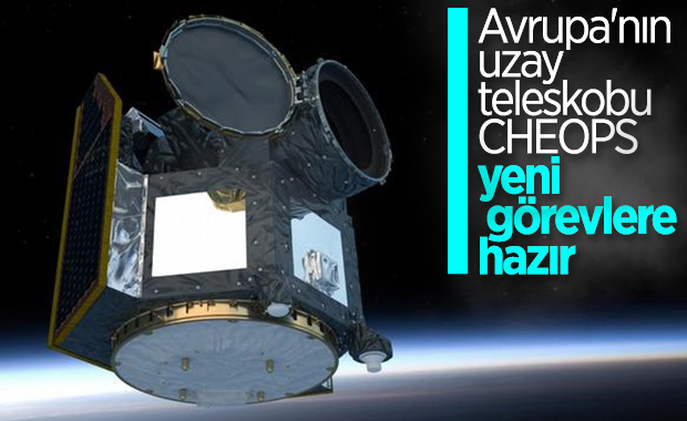 Avrupa'nın gezegen avcısı CHEOPS, ilk dış gezegenini gözlemledi
