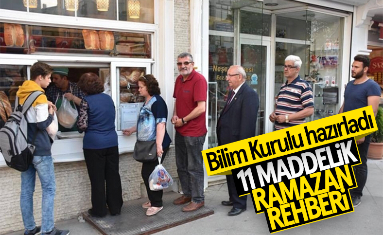 Bilim Kurulu'ndan Ramazan ayına özel 11 maddelik rehber
