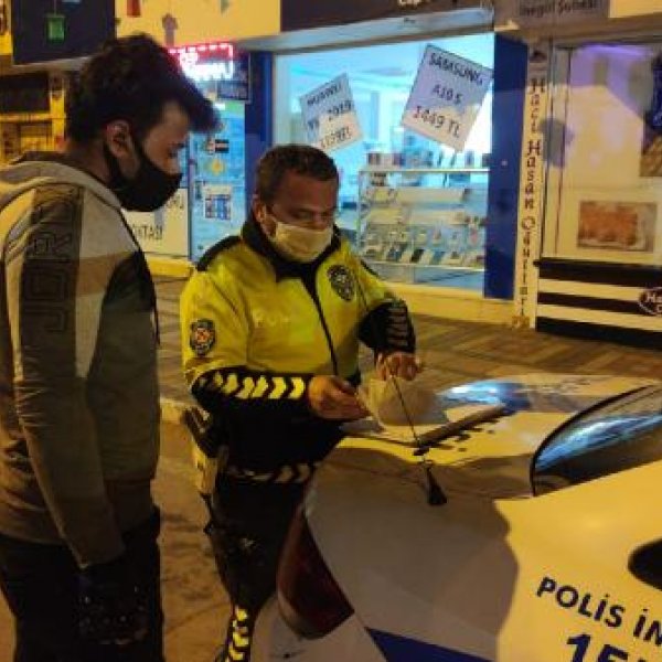 Bursa'da yasağı delip ceza yiyen genç, koşarak eve gitti