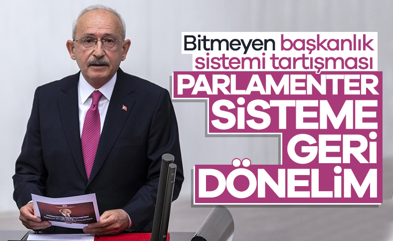 Kılıçdaroğlu'nun gündeminde parlamenter sistem var