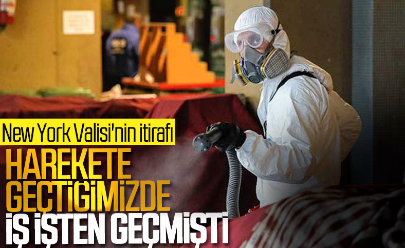 New York Valisi'nden korona itirafı
