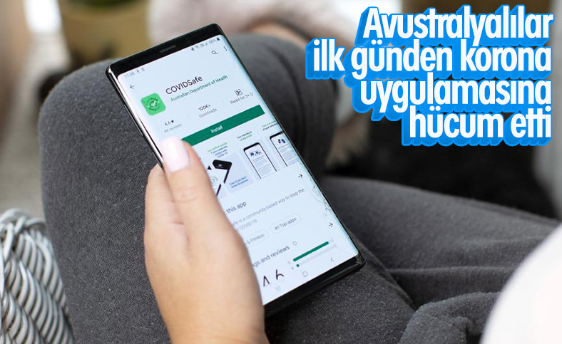 Avustralya'nın korona uygulaması ilk günden rekor kırdı
