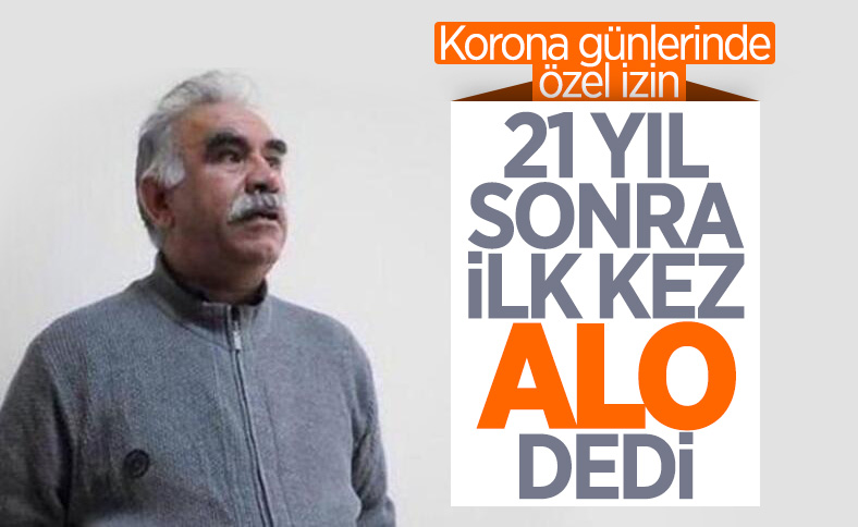 PKK elebaşı Öcalan'a telefon izni