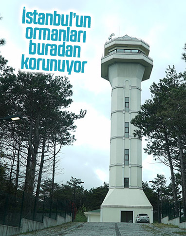 İstanbul'un ormanlarını 24 saat koruyorlar