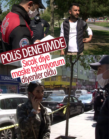 İstanbul'da maske takmayan vatandaşlardan ilginç cevaplar