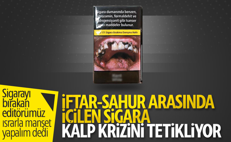 İftardan sonra peş peşe sigara içmenin zararları