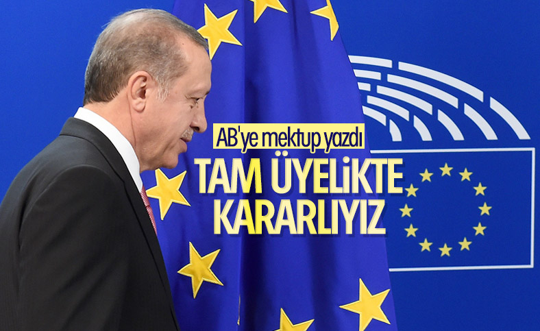Erdoğan'dan AB Türkiye Delegasyonu'na mektup