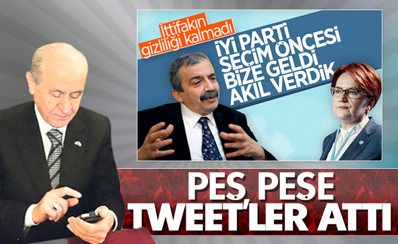 Bahçeli'den İyi Parti ve HDP'ye ağır gönderme