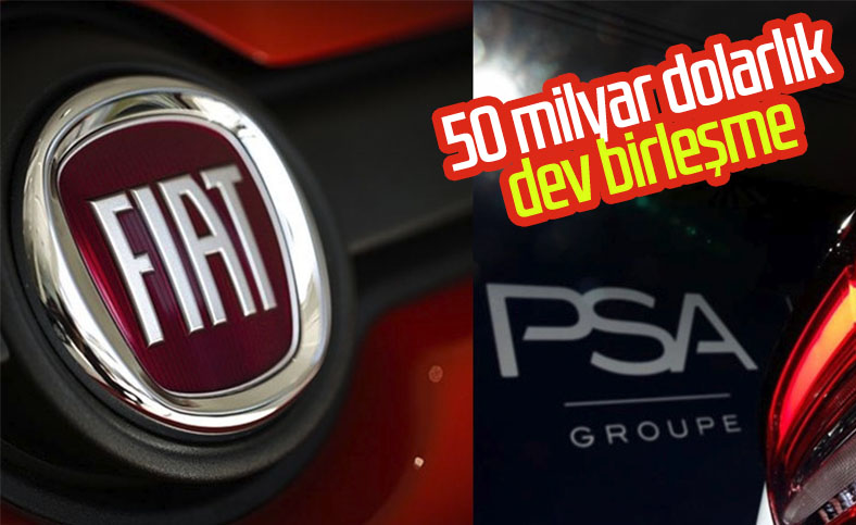 Fiat Chrysler ve PSA'dan 50 milyar dolarlık birleşme
